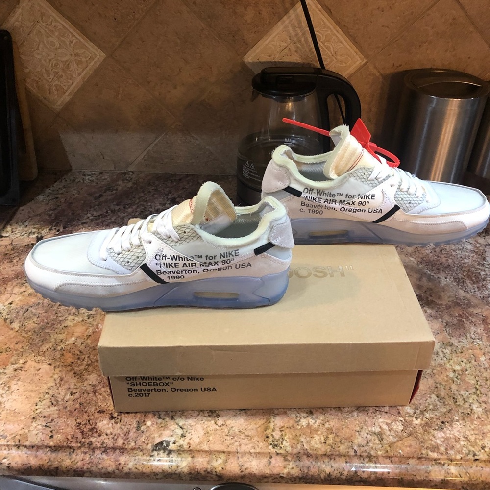 Off white air max 90 size 10.5 STEAL PRICE!!! - Picture 3 of 7